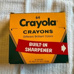 Vintage Crayola Crayon Box